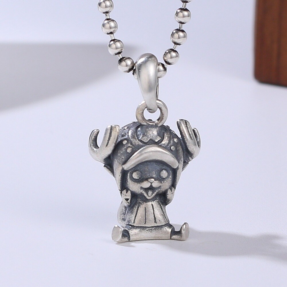 Anime One Piece S925 Sterling Silve..