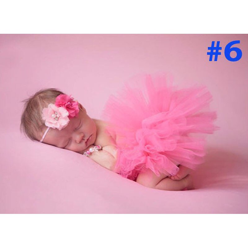 Tulle Baby Tutu  Headband Set  ..