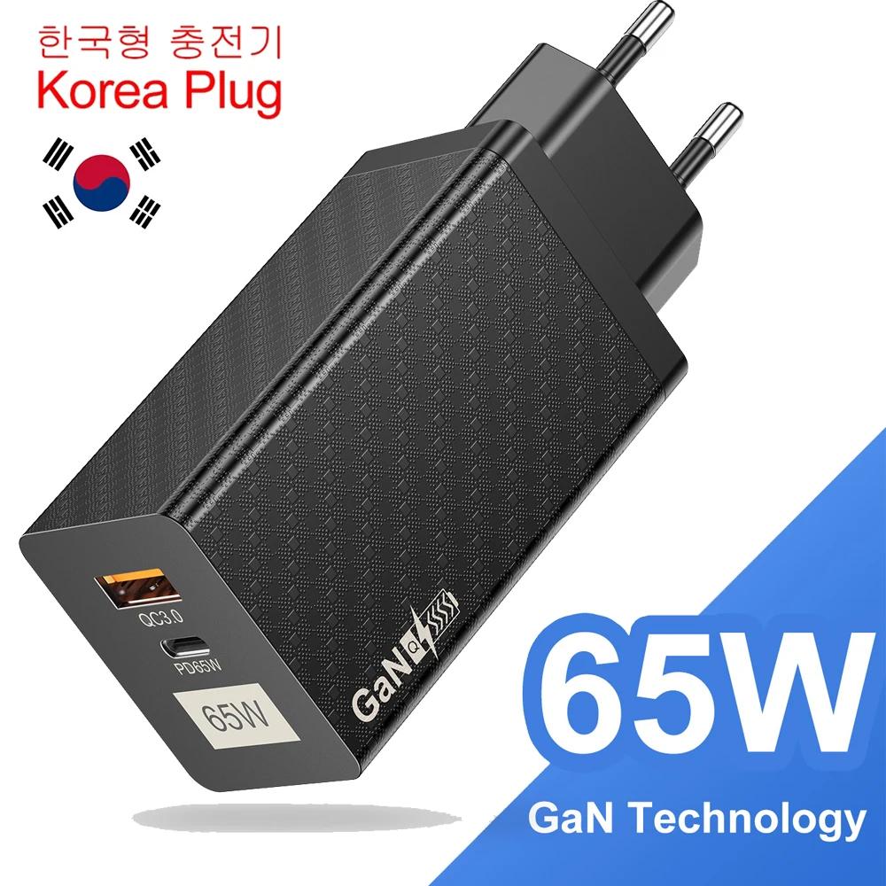 е ƺ KR ÷ PD QC 3.0  65W GaN , ..